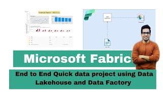 Microsoft Fabric end to end data project : Report from an xlsx file after ingesting into Lakehouse