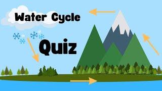 Water Cycle Quiz