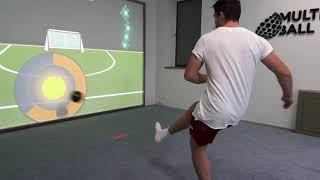 Interactive soccer training with MultiBall