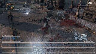 Bloodborne PS4 Gameplay Frame-Rate Test