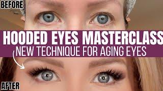 MASTERCLASS FOR HOODED AGING EYES | Game Changing NEW Technique!