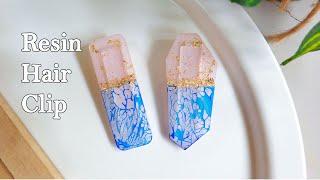 New Resin Hair Clip Ideas that you can try at home | Resin Hair Clips for Beginners Resin Art Ideas