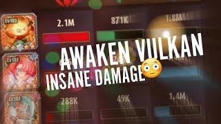 Magic Rush : Awaken Vulkan Does Huge Damage In Arena 