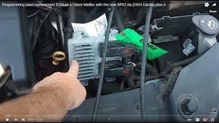 Programming used replacement ECM on a Chevy Malibu with the new SPS2 via j2534 Cardaq plus 2