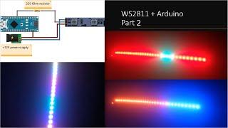 How to control WS2811 LED-Strip with an Arduino Part 2