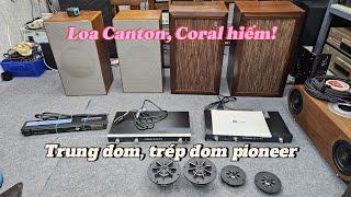 Loa Đức Canton LE 600, Coral bx 300 siêu hiếm, Crown D75, D45 cực mới! Audio AG 0916517912