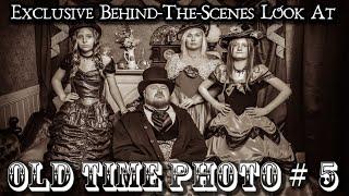 OLD TIME PHOTO #5 Walking The Parkway In Victorian Era Garb BEHIND-THE-SCENES AT OUR OLD-TIME SHOOT