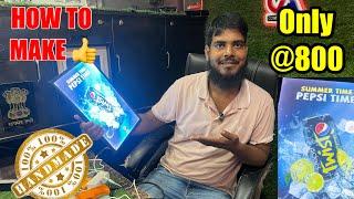 How to make led photo frame ️ 100% handmade | #maazranchi #completeart #ledlight @Completeart