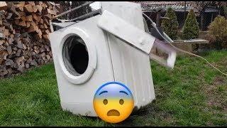 HEAVY BRICKS vs Siemens washing machine ***GONE WILD***