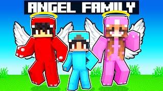 Adopted By A ANGEL FAMILY In Minecraft!