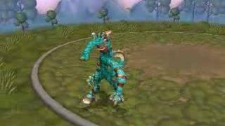 Spore Creature "Hypole" doing his dance..