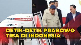 Detik-Detik Presiden Prabowo Tiba di Indonesia Usai Kunjungan Kerja dari Rusia