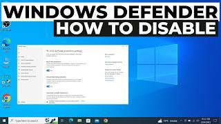 How to Turn Off (Disable) Windows Defender in Windows 10 2024