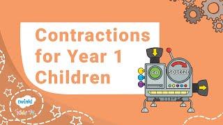 Contractions for Year 1 Children | Twinkl kids Tv