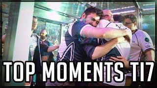 TOP Moments TI7 Dota 2 EPIC Plays and Atmosphere TI7 Highlights The International 7 #ti7 #dota2