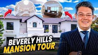 $22,900,000 Tour This Brand New Beverly Hills Mansion in the Flats With Christophe Choo!