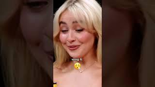 Sabrina Carpenter's reaction to every wing on Hot Ones  