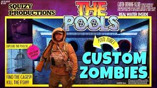"THE POOLS" Custom Zombies Map Full Playthrough | BO3 Custom Zombies