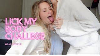 LICK MY BODY CHALLENGE!!!|Mattie & Jocelyn|