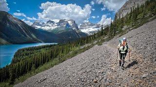 CANADIAN MATTERHORN? & GRIZZLY BEAR SCARE | Backpacking the Canadian Rockies | Mount Assiniboine