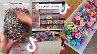  Clay Bead Bracelet Making  Small Business TikTok Compilation #145