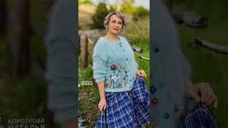 Очень атмосферная , комфортная  легкая   кофточка в стиле " Бохо - шик " #crochet #knitting