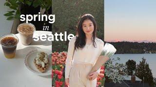 living in seattle | 鬱金香盛開的春天/Sephora彩妝開箱試用/一波三折的沙發日記