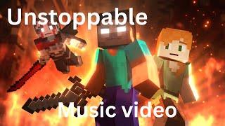 [️AMV] Unstoppable - @AyaanKnight (Minecraft Animation) [ Music Video] (Herobrine returns)