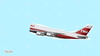 TWA flight 800 crash animation.