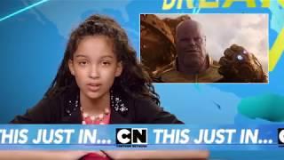 Aundrea Smith Avengers Infinity War Cartoon Network This Just In Now Playing