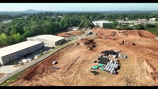 360 Drone Footage of Sitework in Georgia