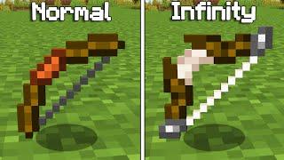 INFINITY BOW Is Broken In Minecraft (Hindi)