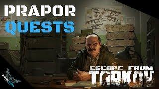 Prapor Quest Guide [GER] - ESCAPE FROM TARKOV ALT