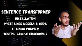 Sentence Transformer | Generate Embedding | Pretrained Models