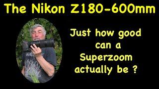 The Nikon Z180 - 600mm  Just how good can a superzoom be?