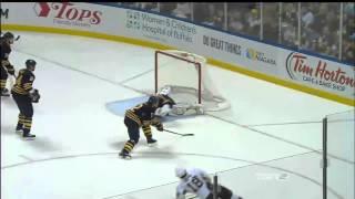 Ryan Miller amazing save on James Neal. Feb 17th 2013
