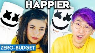 MARSHMELLO WITH ZERO BUDGET! (Happier ft. Bastille PARODY)