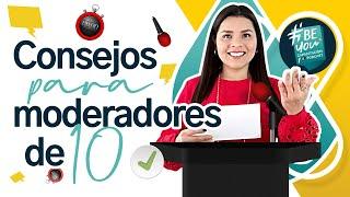  ¿Cómo MODERAR una CONVERSACIÓN y/o una MESA de DEBATE? | #BeYouCapacitación