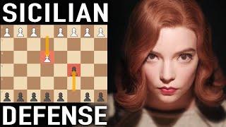 Play the Sicilian Defense like Beth Harmon