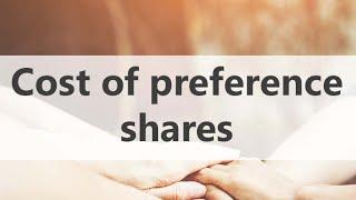 Cost of preference shares| Financial Management | Ca Raja Classes