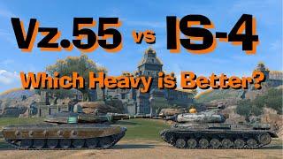 WOT Blitz Face Off || Vz. 55 vs IS-4