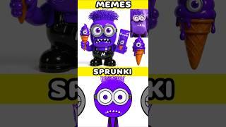 Sprunki incredibox Minion Purple, Mega Minion vs eats ice cream memes