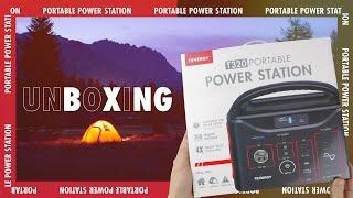 Unboxing the Tenergy T320 portable power station