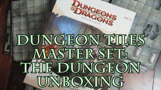 Dungeon Tiles Master Set: The Dungeon Unboxing