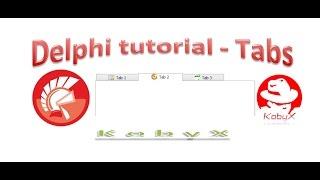 Tabbed interface - Delphi tutorial