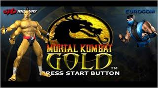 Mortal Kombat Gold - Goro Vs Sub-Zero - Three Rounds To Win