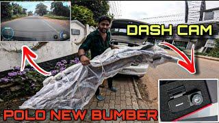 POLO ക്ക്‌ ഒരു ചെറിയ MODIFICATION|| 4K HD Quality ഒരു അടിപൊളി dashcam||