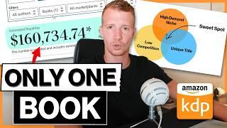 How I Made $160,734 From 1 Book on Amazon KDP (Full Guide)