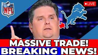 NFL SHOCK! TRADE RUMORS CONFIRMED! 3 STARS LEAVING! DETROIT LIONS NEWS TODAY