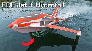 Can a R/C EDF Jet Take Off From Water?